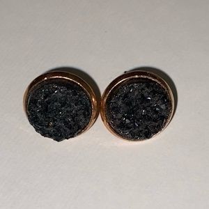 Druzy Stud Earrings